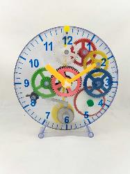 The colourful Children's Mechanical Clock which shows how a clock works. 