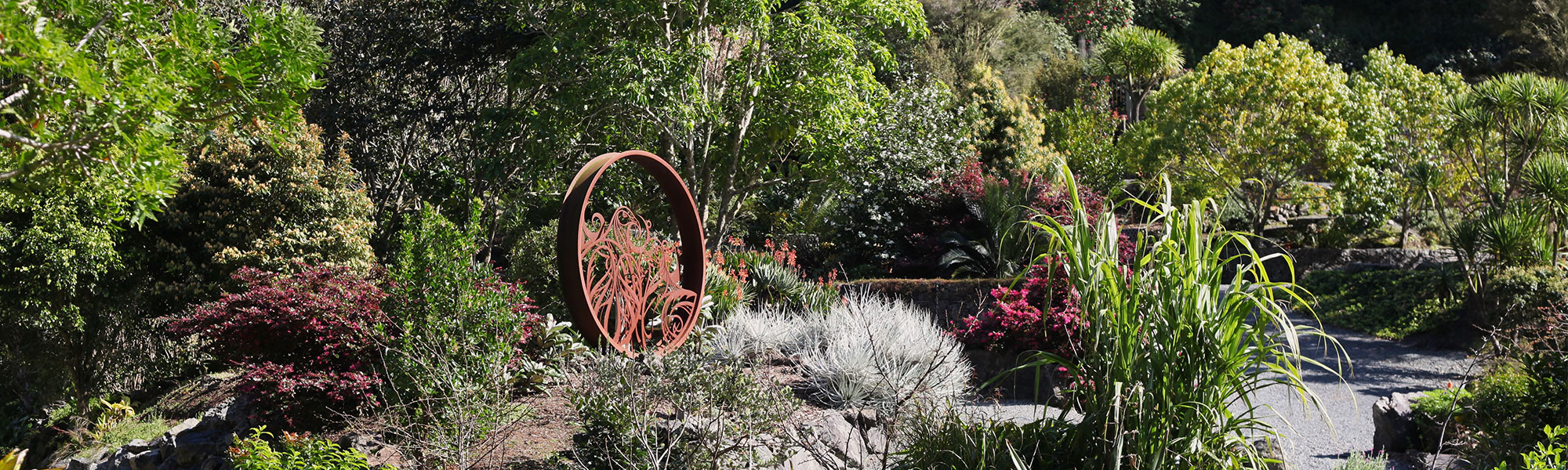 Sculpture at Quarry Gardens